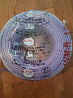 250' of 12-3 Electrical Wire with ground