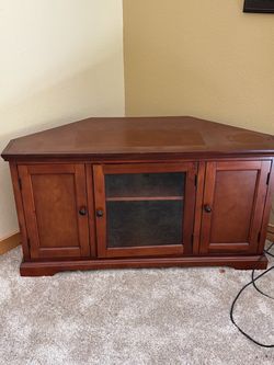 Corner TV Console