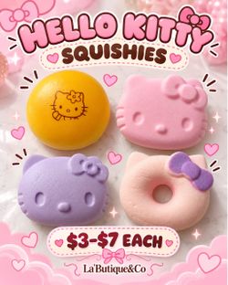 Hello Kitty Squishy Toys