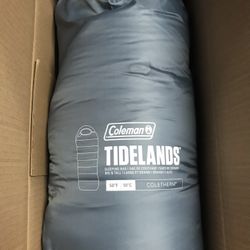 NEW Coleman Mummy Sleeping Bag (BIG/TALL FITS UP TO 6'5")