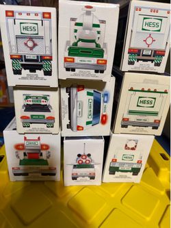 Hess  trucks from the 90’s