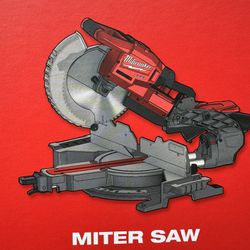 Milwaukee M18 FUEL 18V 10 in. Lithium-Ion Brushless Cordless Dual Bevel Sliding Compound Miter Saw