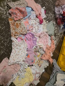 Huge Baby Girl Clothes Lot (26 Items) | Sizes 3-12 Months
