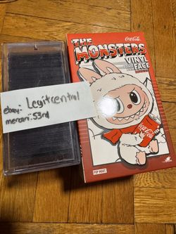 Authentic POP MART THE MONSTERS LABUBU COCA-COLA Plush pendant blind box SEALED