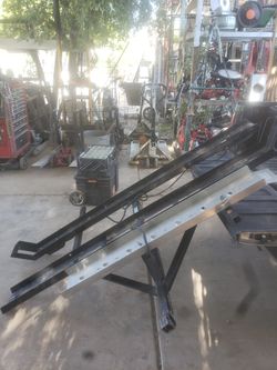 DOWBLE MOTORCYCLE HOLDERS HEAVY DUTY WITH LIGHTS READY TO GO 