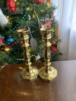 *PENDING PICKUP* Brass Candlesticks
