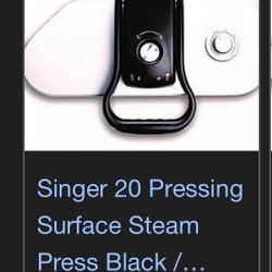 New Steam Iron Presser