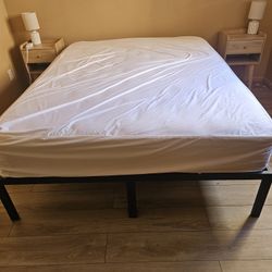 Queen Bed Almost New