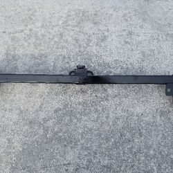 Jeep Wrangler TJ Factory Rear Bumper, Trailer Hitch Receiver And Spare Tire Carrier With Brake Light. 
