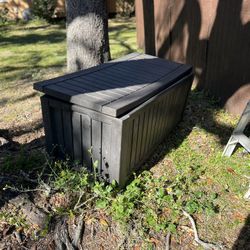 Huge Patio Deck Boat Dock Storage Box Rrlovable Lid Or Attach Hinges $20 Cash