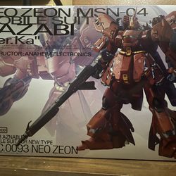 Master Grade Ver. Ka Sazabi (New In Box)