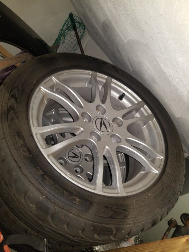 Acura rims x4 Tires Are Bad