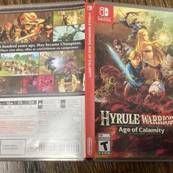 Replacement Case Zelda Legend Hyrule Warriors Age of Calamity Nintendo Switch