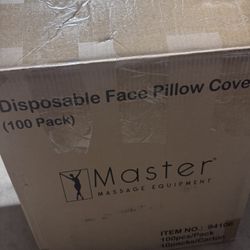 Disposable Face Pillow Cover 100 