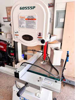 Grizzly G0555P 14” bandsaw with 6” riser