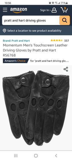 Pratt and hart professional driving gloves