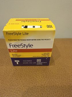 FreeStyle Lite blood glucose test strips