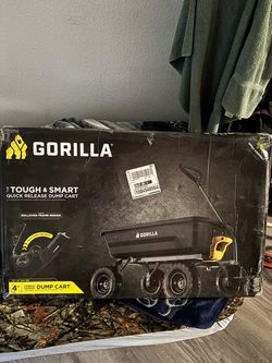 Gorilla Tough & Smart Quick Release Dump Cart