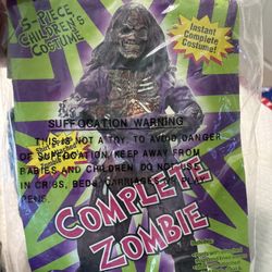 Kids zombie costume size  L 12-14
