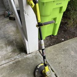 Ryobi Trimmer Edger (Tool Only) Hybrid Battery/Corded