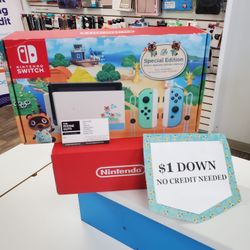 Nintendo Switch V2 Gaming Console - Pay $1 DOWN AVAILABLE - NO CREDIT NEEDED