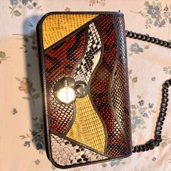 Long Champ Leather Handbag Like New  