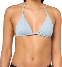 BOSS Women's Classic Triangle String Bikini Top