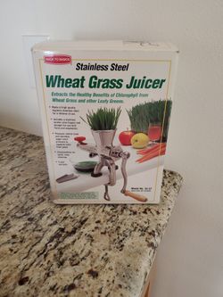 Wheat grass juicer