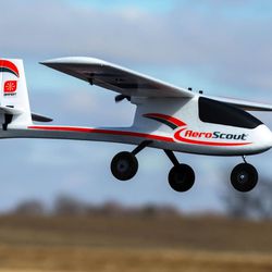 RC Plane - Hobbyzone Aeroscout W/ Spektrum Dx6e
