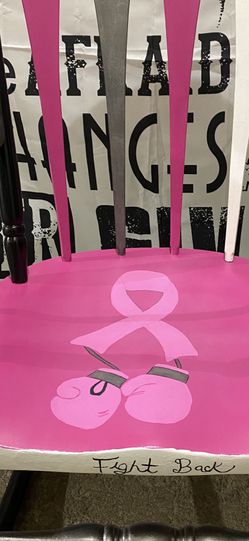 Breast Cancer Rocking Chair