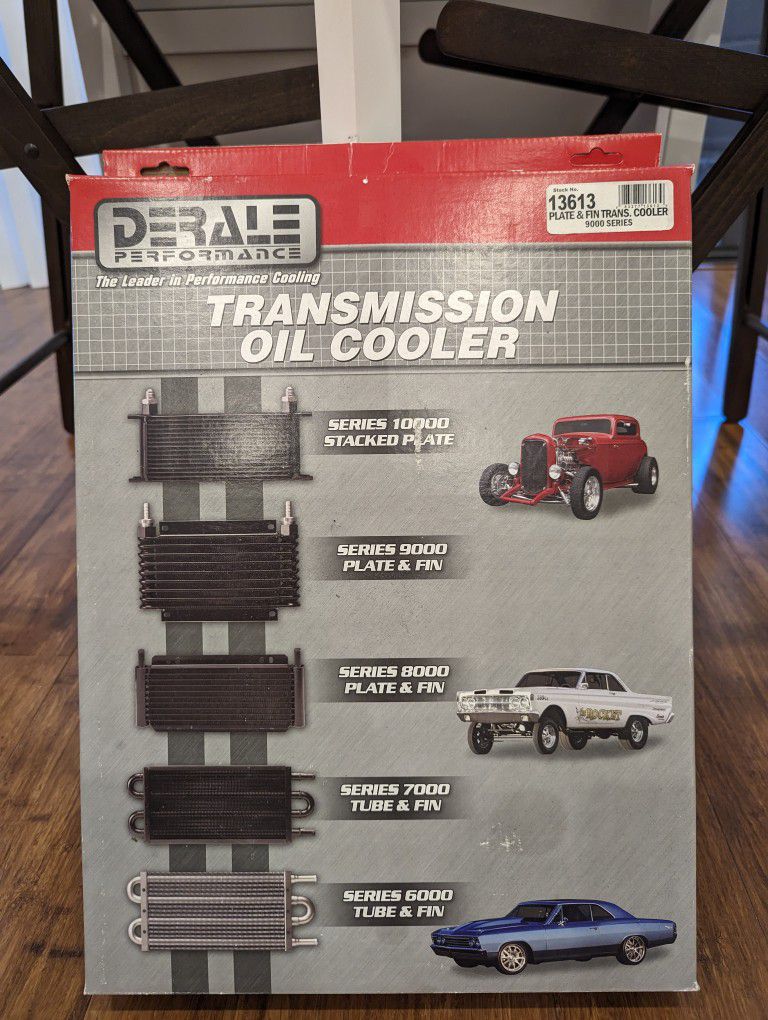 Derale Performance Series 9000 Plate and Fin Transmission Cooler
