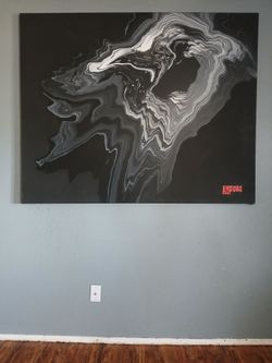 Endura Paint Abstract Canvas Wall Art