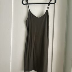 Army Green Mini Dress