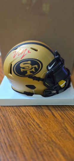 Signed San Francisco 49ers Mini Helmet