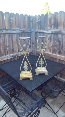 Pair Of Candle Holders ..🌴😎