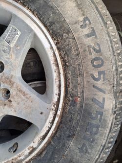 Tires and rims aluminum