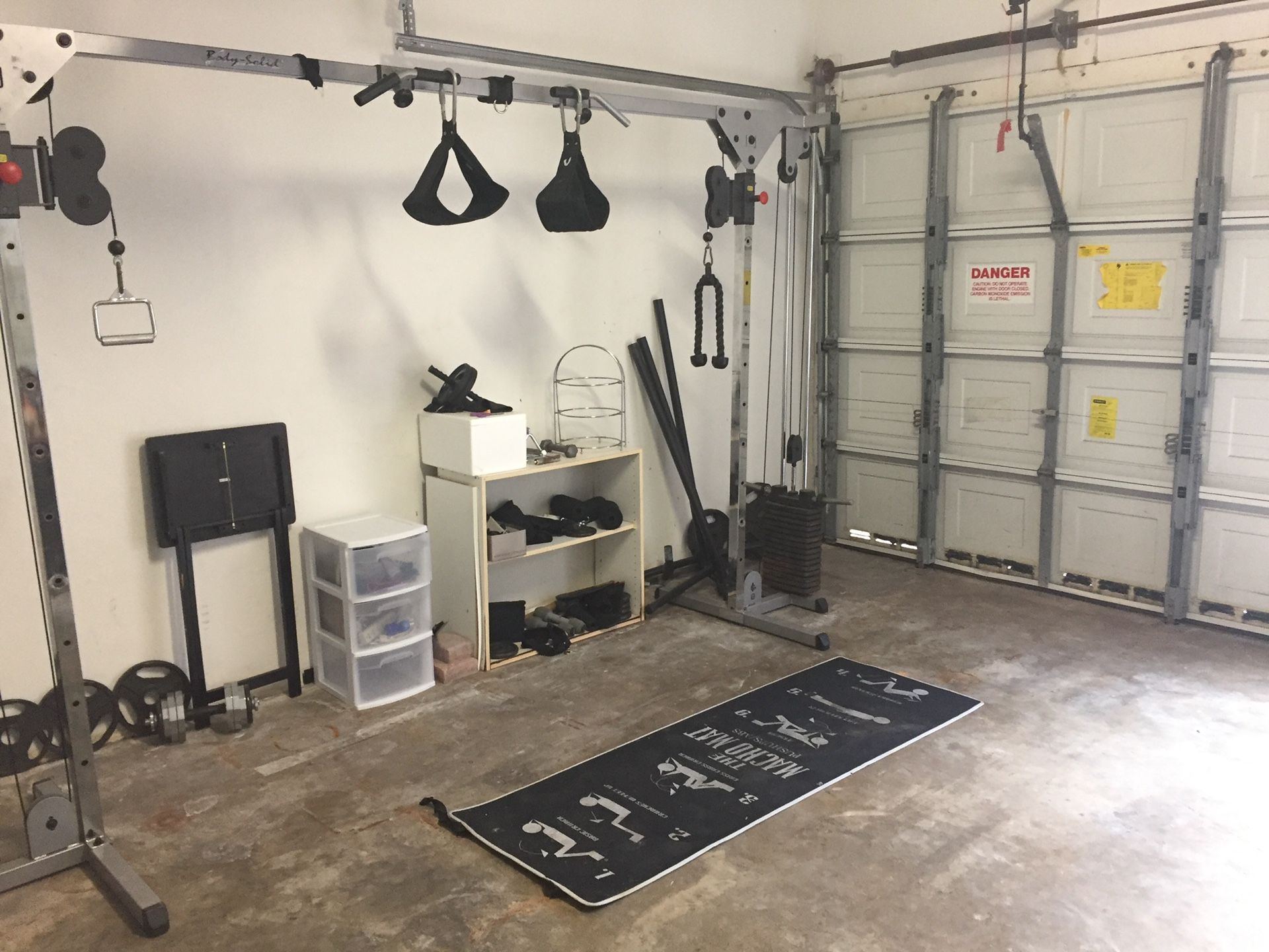 Complete Gym, bench and weights