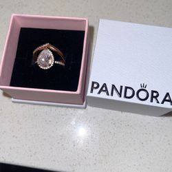 Pandora rings size 7, come as a pair