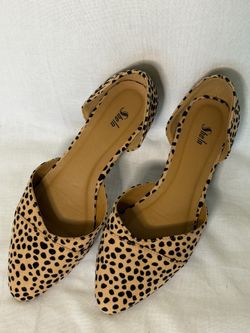 SheIn Leopard Print D'Orsay Flats