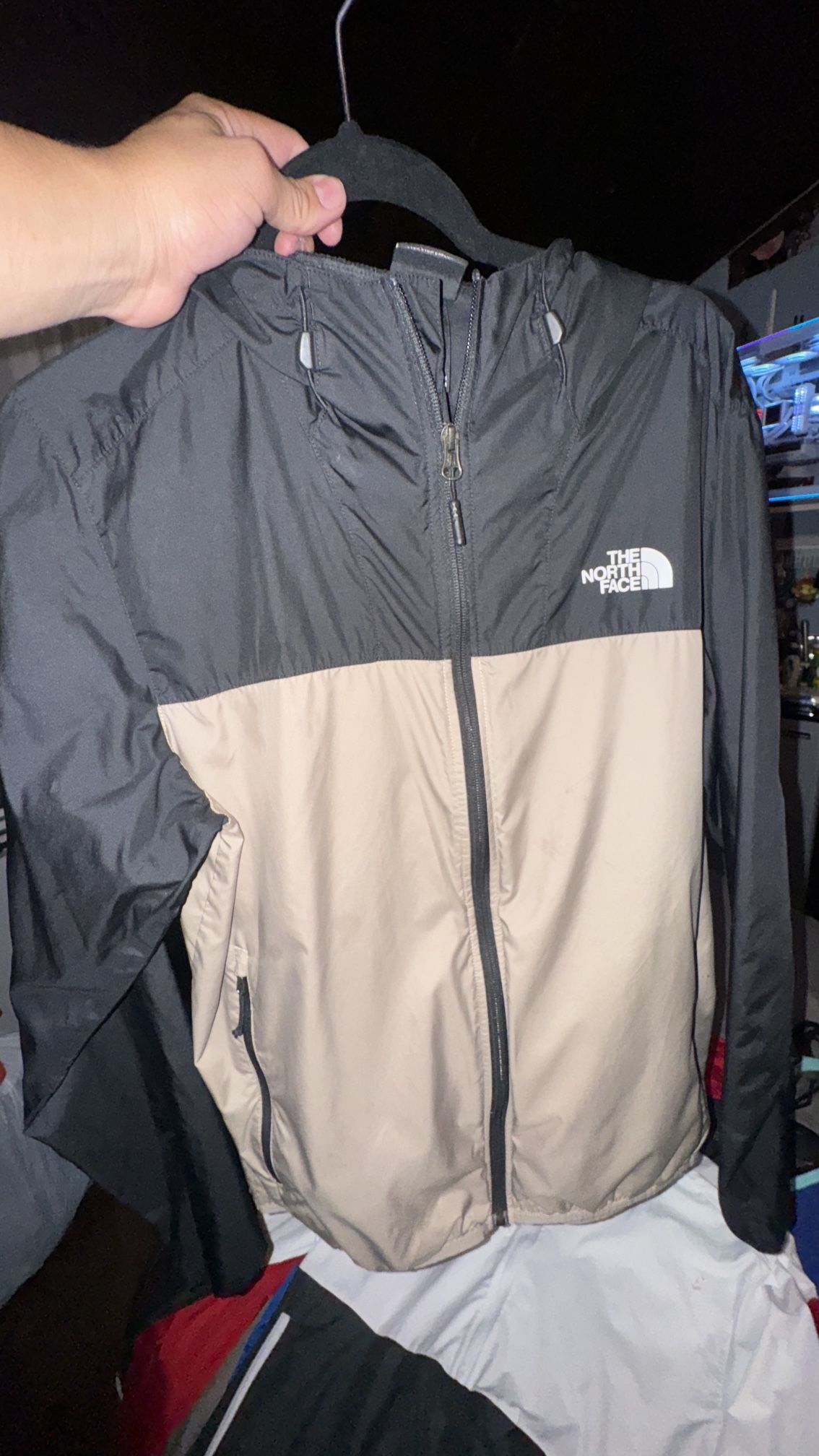 Size Medium Bundle Of Jackets, Windbreakers (Stained)
