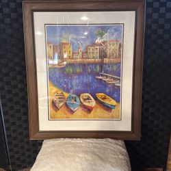 Nicely Framed Picture