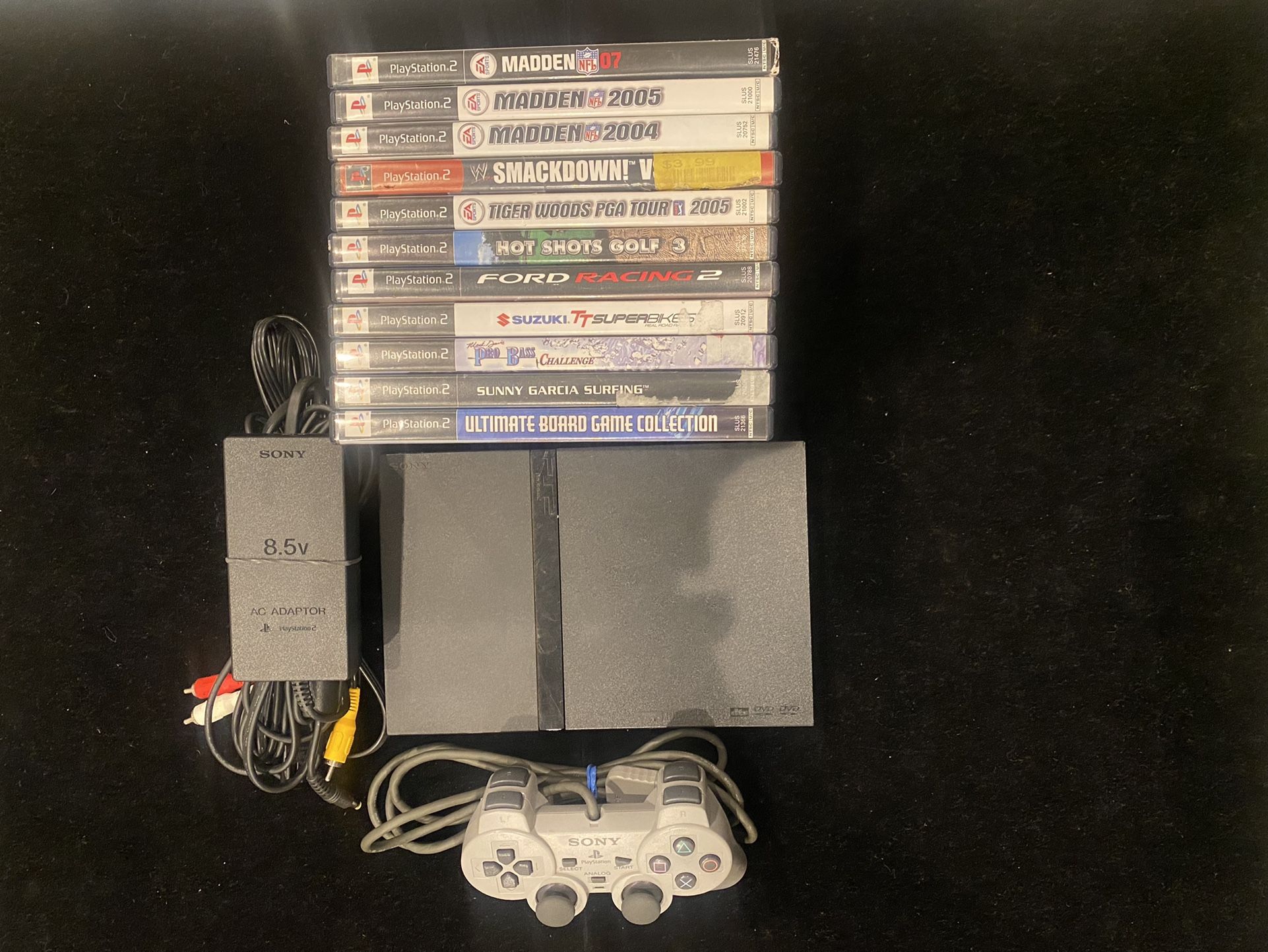 Sony PlayStation PS2 Slim Console SCPH 70012 Controller 11