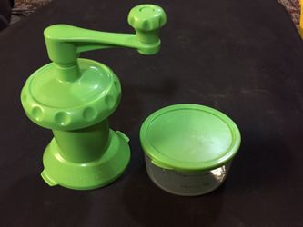 Manual/ portable food processor -Make your own baby food