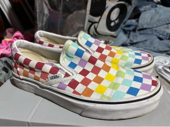 Rainbow Vans Shoes