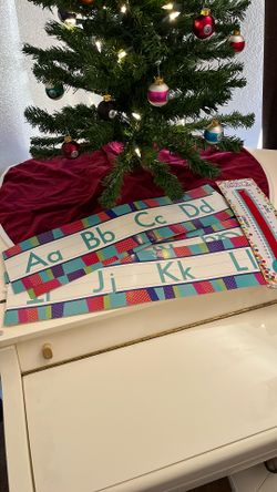 A B C border for Homeschooling Or Teacher Bonus Temperature Gage