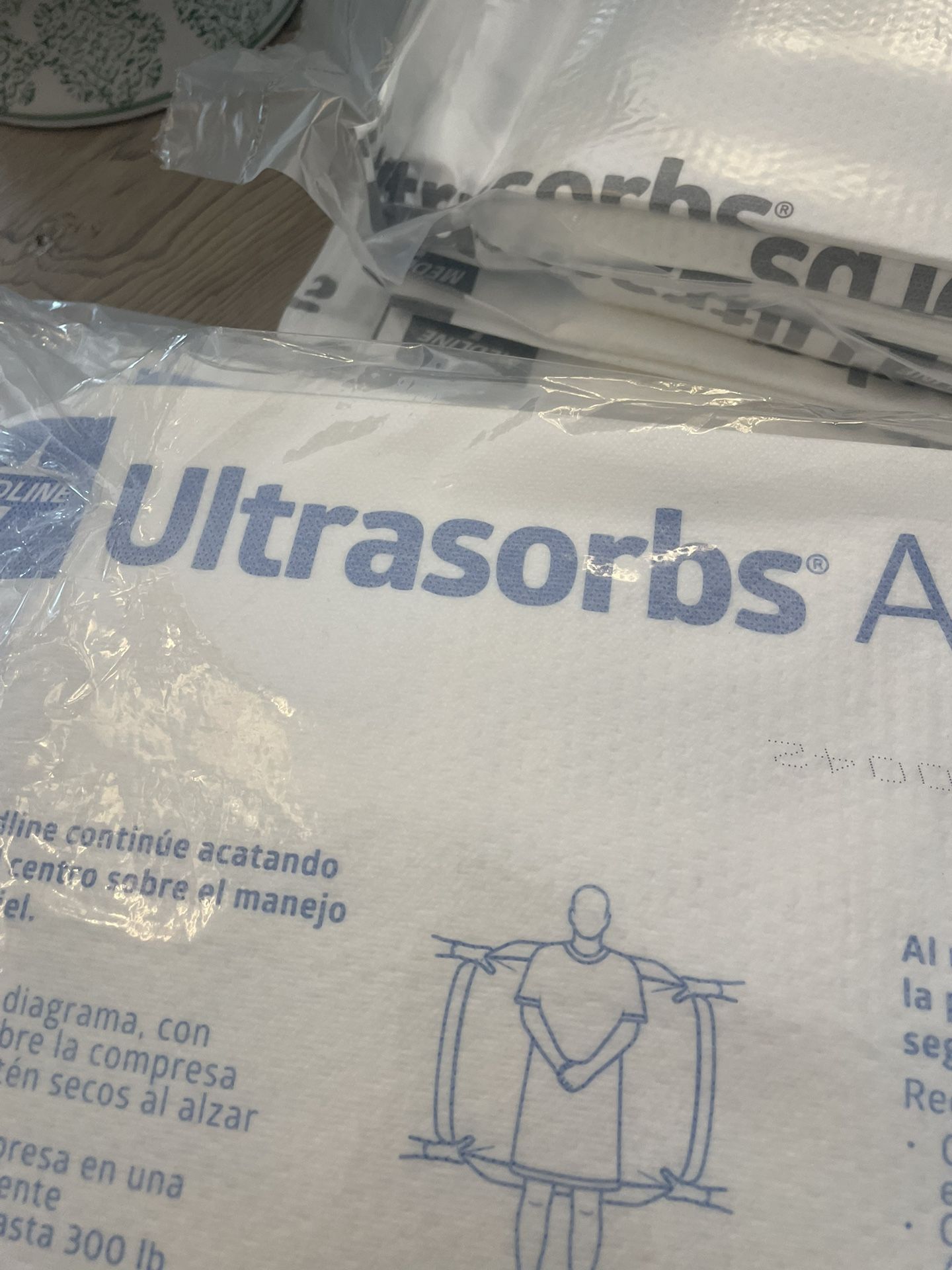 Medline Ultrasorbs Waterproof Incontinence Bed Liners 