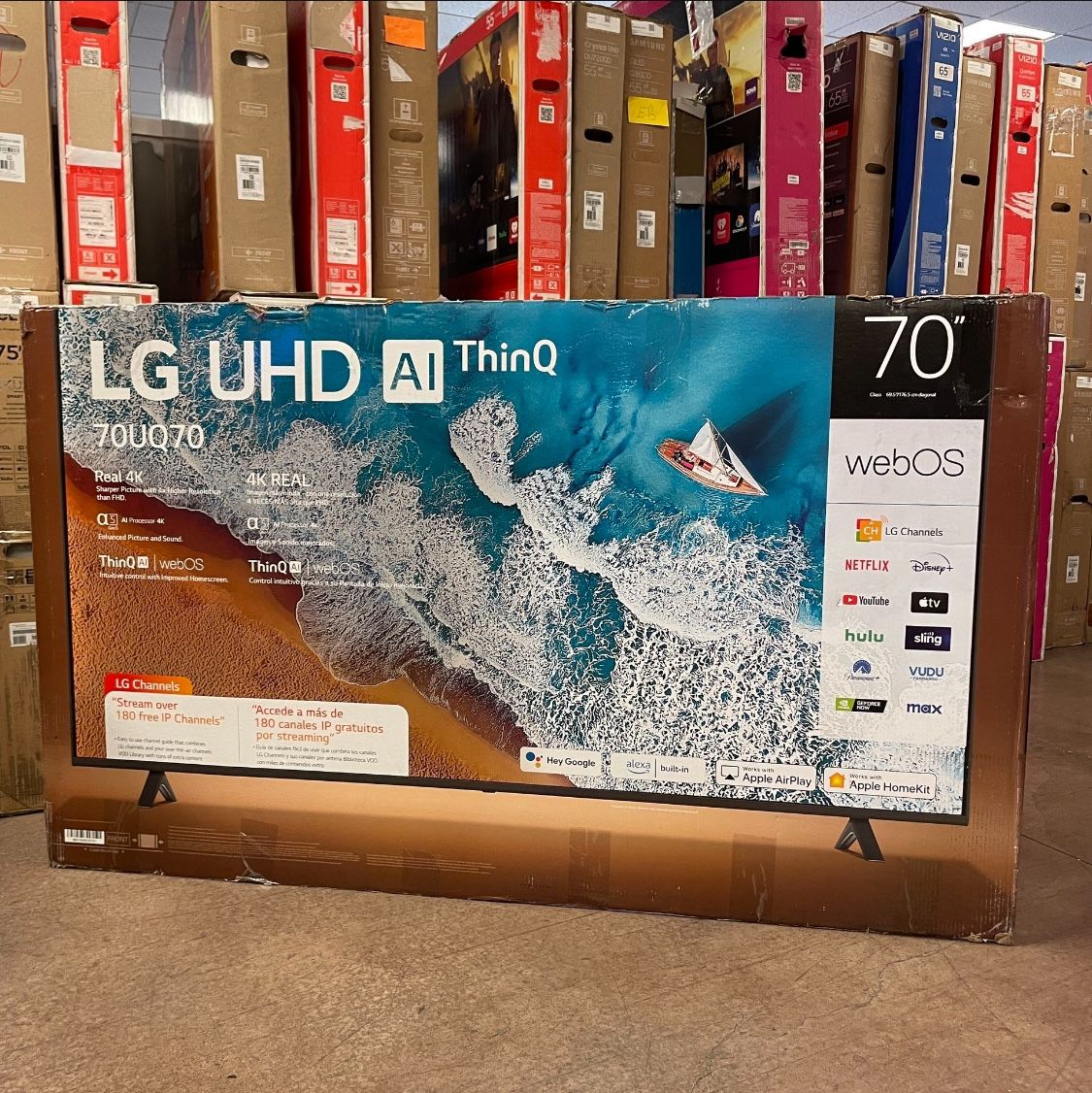 LG 70” 7000 SERIES 4K SMART TV