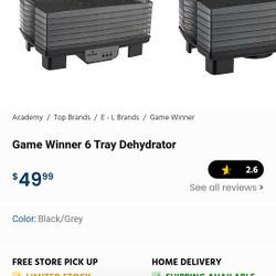 Game Winner 6-Tray Dehydrator