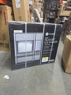 GE Profile™ Opal™ Nugget Ice Maker + Side Tank, Makes up to 24lbs per day, Countertop Icemaker, Stainless Steel