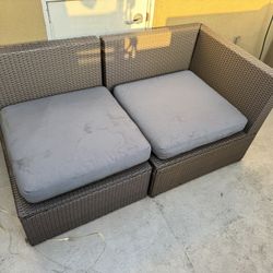 Outdoor Sectional Couch With Cushions